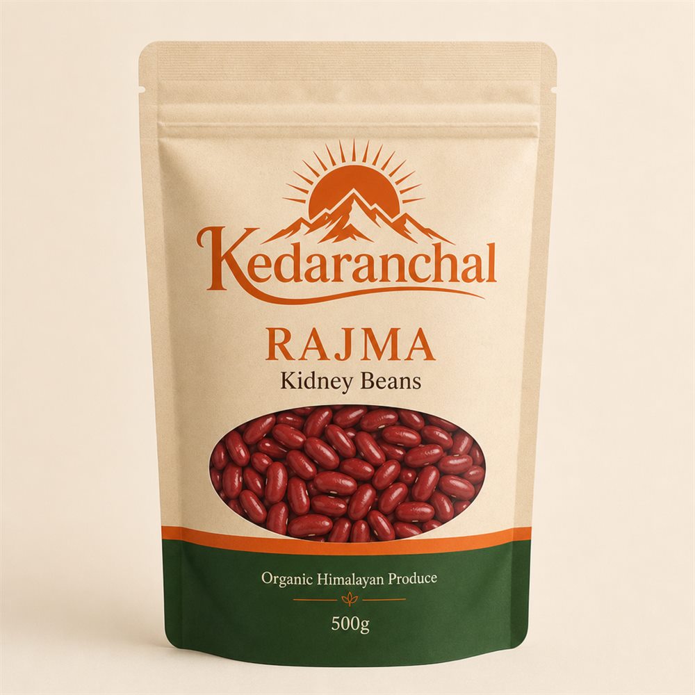 Uttarakhand Rajma (Kidney Beans) - Kedaranchal - Himalayan Purity